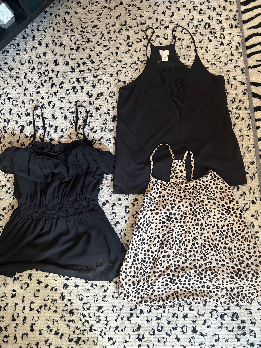 Lot of three H&M tank tops